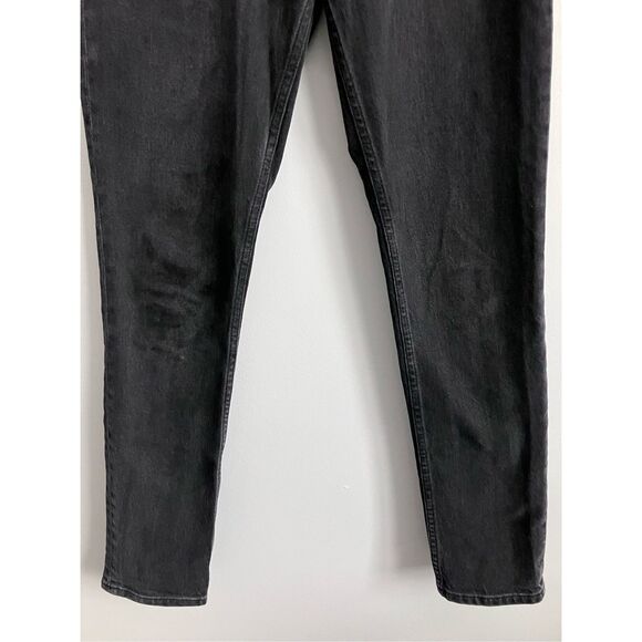 REFORMATION Black Erie Wash High Rise Button Fly Jeans Size 26 - Picture 4 of 12